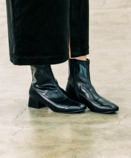 GLOBAL WORK（グローバルワーク） ブーツ らくっション撥水ストレッチ