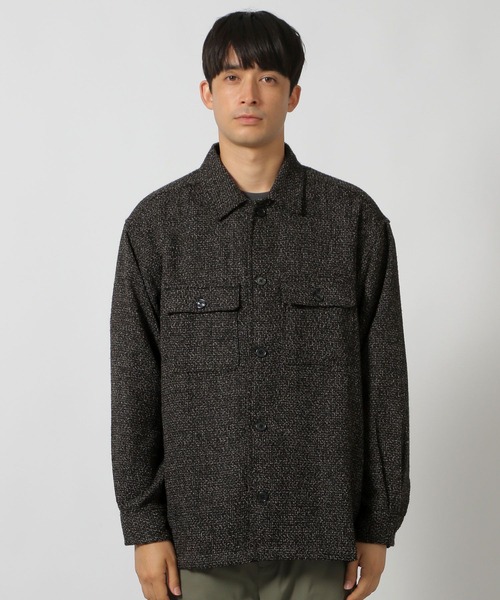 LAKOLE（ラコレ） シャツ ツイードCPOシャツ/146472 メンズ レディース