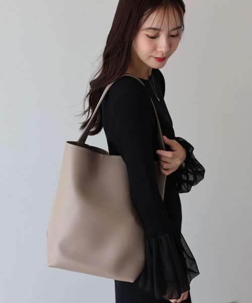 BadBlue ブラウン ドット トートバッグ BLUEEAST（ブルーイースト） トートバッグ ワンハンドルトートバッグ