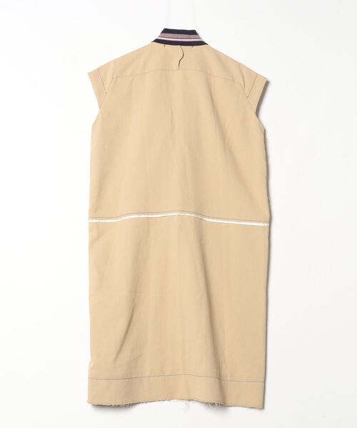 [CARVEN] безрукавка One-piece 34 бежевый женский 