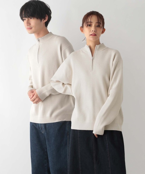 GLOBAL WORK（グローバルワーク） セーター ニット メルティハーフ