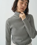 ニット セーター バイパチリブタートルネックニ...の詳細画像4