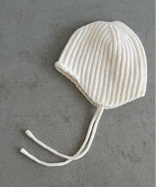 ad thie（アドティエ） ニット帽 ニットキャップ フライトリブ ニット