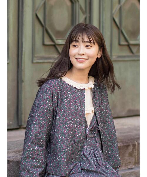 Samansa Mos2 ジャケット ノーカラージャケット 「ゆべし×Samansa Mos2 