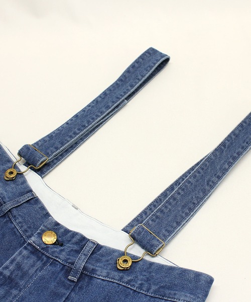 URCH RNA ⿻ フレンチ ワークサロペット パンツ カジュアル ナチュラル