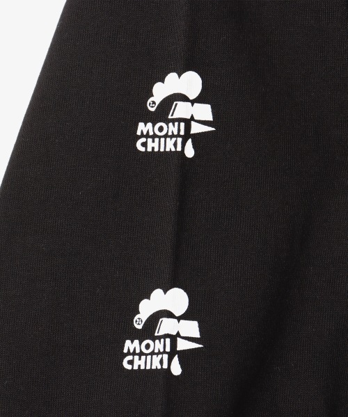 tシャツ atmos pink x MONICHIKI HOUSE AM Logo L/S T-Shirt / アトモス ピンク モニチキ ハウス エ atmos girls tシャツ pink x MONICHIKI HOUSE AM Logo L/S T