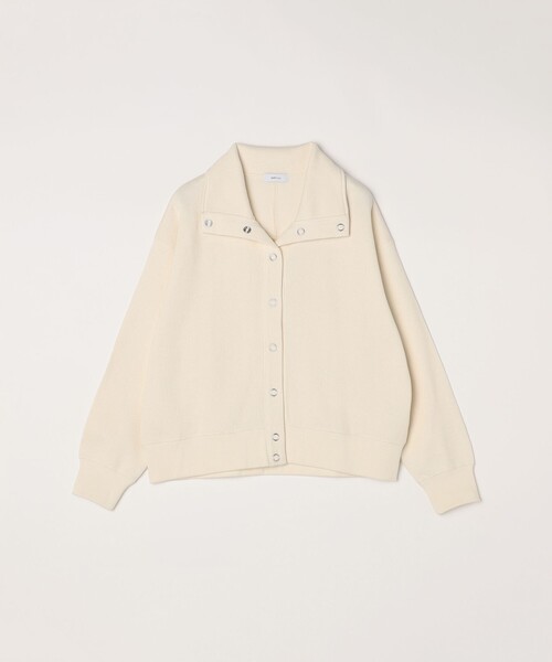 SHIPS for women / シップスウィメン SHIPS any:〈手洗い可能〉サカリバ スナップ スタンドカラー ブルゾン カットソー SHIPS for women / シップスウィメン any:〈手洗い可能
