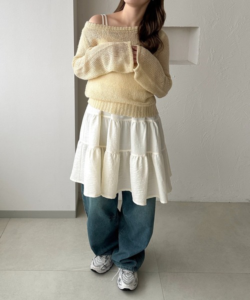GALLE Paris 売れ筋商品|||ガレパリ ニット&セーター アウター レディース Sweaters Beige 送料無料】 ガレパリ レディース ニット&セーター アウター