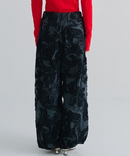 【定価55,000円】ターク/TAAKK パラシュートパンツ　ブラック　サイズ2 TAG（PORTER） ワイドパンツ パンツ 「TAAKK/ターク」PARACHUTE PANTS