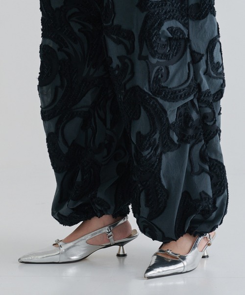 【定価55,000円】ターク/TAAKK パラシュートパンツ　ブラック　サイズ2 TAG（PORTER） パンツ 「TAAKK/ターク」PARACHUTE PANTS/パラシュート