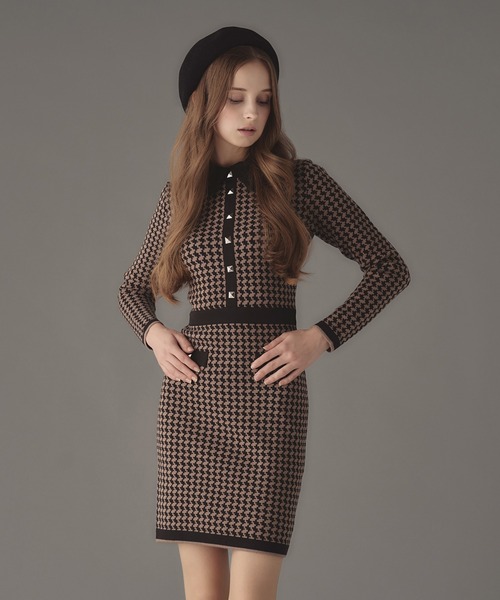 emiriawiz（エミリアウィズ） ニットワンピース SMALL ブラウン