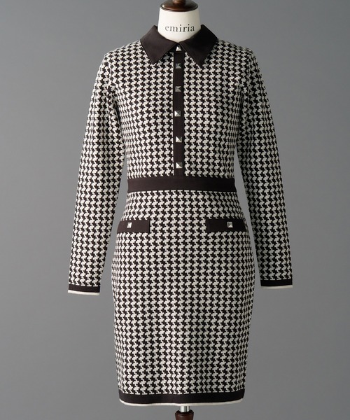 emiriawiz（エミリアウィズ） ニットワンピース SMALL ブラウン