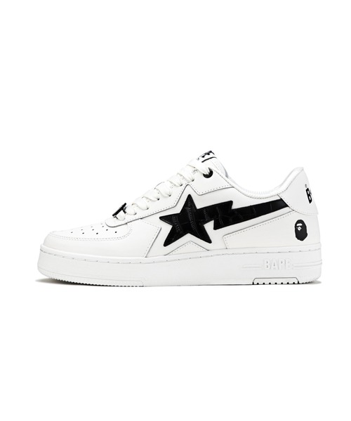 BAPE スニーカー 白/黒(箱付き) A BATHING APE スニーカー BAPE STA ICON #1 メンズ : ZOZOTOWN