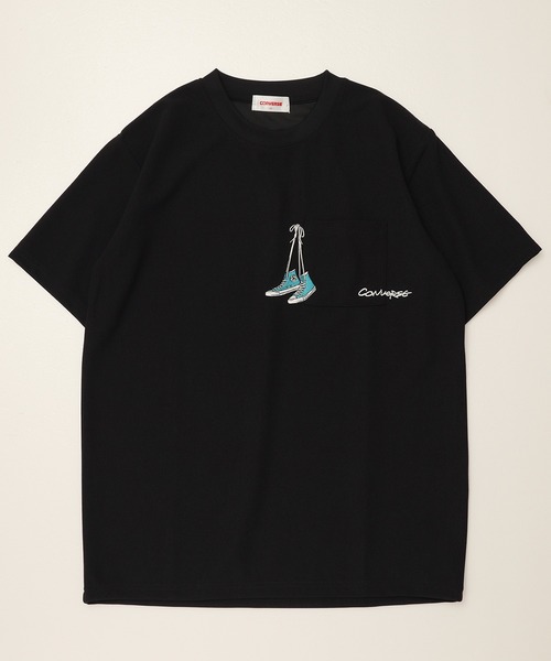 CONVERSE tシャツ 「CONVERSE/コンバース」アムンゼン/梨地 刺繍
