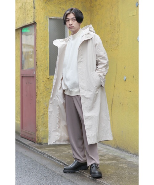 「CREARE -LINO-」 コート M ブラック メンズ_画像4