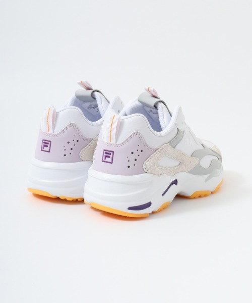 【新品】FILA 厚底スニーカー ホワイト/パープル 楽天市場】パープル（ブランドフィラ）（靴）の通販