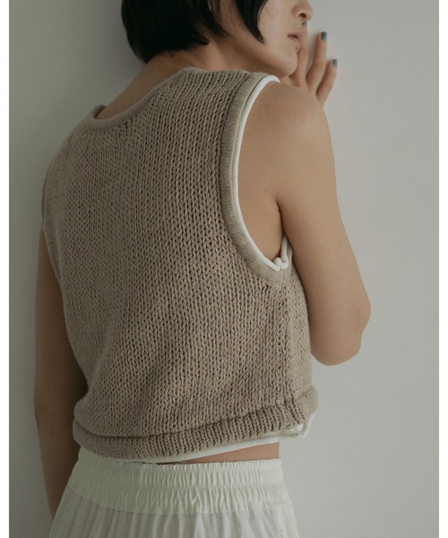 トップス anuke Lowgauge Short Knit anuke ニット セーター Lowgauge Short Knit レディース