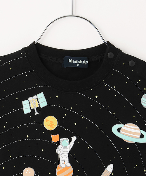 kladskap（クレードスコープ） tシャツ 半袖Tシャツ「JAXA LABEL