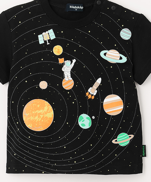 クレードスコープ　Tシャツ9枚セット　130 kladskap（クレードスコープ） tシャツ 半袖Tシャツ「JAXA LABEL