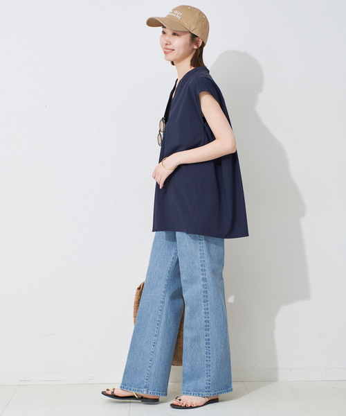 SLOBE IENA LE DENIM スリムフレアレングスサイズ40 セール】LE DENIM スリムフレアレングス(508133153) | スローブ