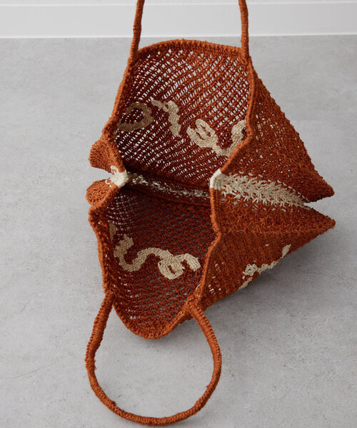 the Jacksons メッセージ刺繍トートバッグ the Jacksons メッセージ刺繍トートバッグ