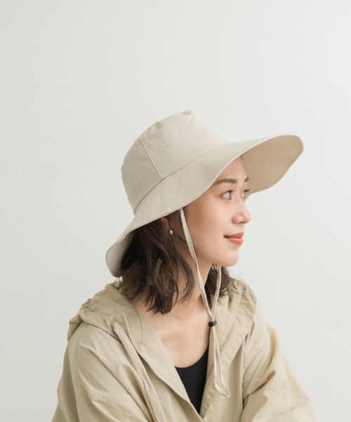 URBAN RESEARCH DOORS 帽子 ハット ウォッシャブルツバ広ハット