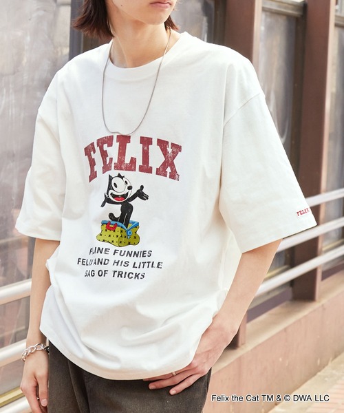 MONO-MART（モノマート） tシャツ 半袖 「FELIX」別注 ヴィンテージ 