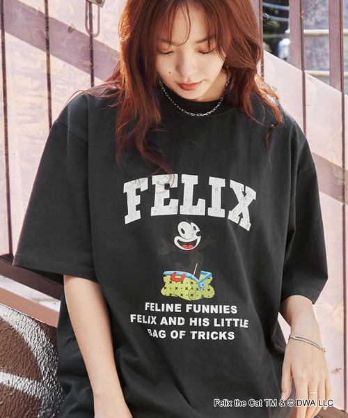 MONO-MART tシャツ 「FELIX」別注 ヴィンテージライク