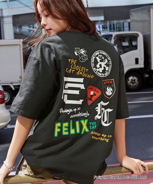 tシャツ ＦＥＬＩＸロゴロンＴ レディース FELIX THE CAT】ツアーイラストロンTee – Ha-Li-C STORE（ハ