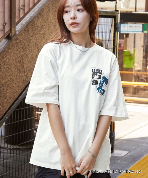 MONO-MART tシャツ 「FELIX」別注 ヴィンテージライク