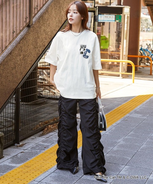 tシャツ ＦＥＬＩＸロゴロンＴ レディース 72.jpg