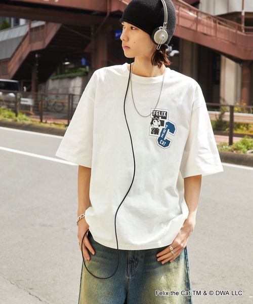 MONO-MART（モノマート） tシャツ 「FELIX」別注 ヴィンテージライク