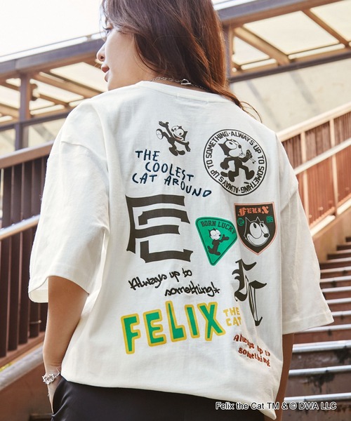 MONO-MART（モノマート） tシャツ 「FELIX」別注 ヴィンテージライク
