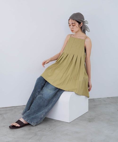 KBF ワンピース タックプリーツミニワンピース : ZOZOTOWN Yahoo