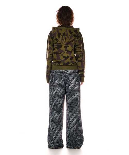 【美品】BEEDEN プリントオーバーフーディー BEEDEN PRINT OVER HOODIE