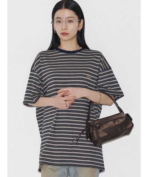 tシャツ 「VEQUM」HIGH GAUGE BORDER T SHIRT レディース VEQUM tシャツ 「VEQUM」HIGH GAUGE BORDER T SHIRT レディース