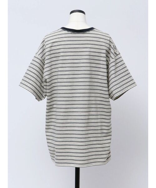 tシャツ 「VEQUM」HIGH GAUGE BORDER T SHIRT レディース VEQUM tシャツ 「VEQUM」HIGH GAUGE BORDER T SHIRT レディース