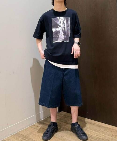 Dickies ディッキーズ　バギーショーツ　バギーパンツ　バギーデニム　デニム ディッキーズ×エルエフワイティー