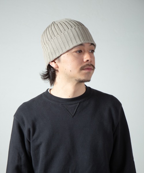 KNOX（ノックス） ニット帽 ニットキャップ リブニットワッチ メンズ