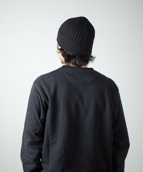 KNOX（ノックス） ニット帽 ニットキャップ リブニットワッチ メンズ