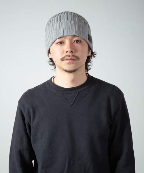 KNOX（ノックス） ニット帽 ニットキャップ リブニットワッチ メンズ