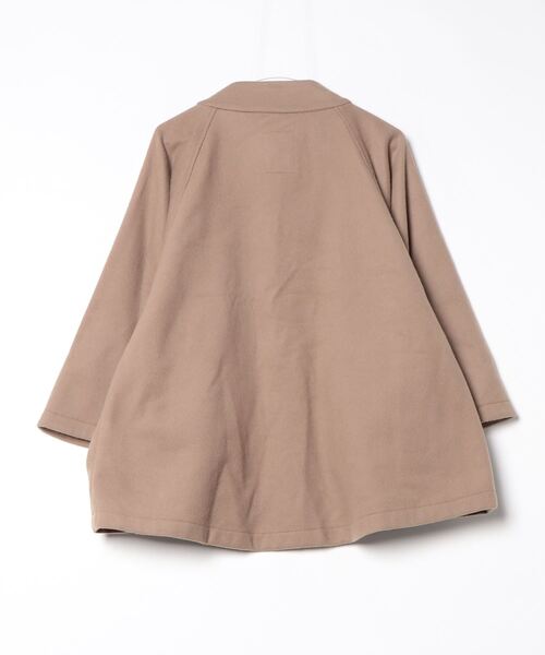 「kha:ki」 ダッフルコート 1 グレイッシュベージュ レディース_画像2