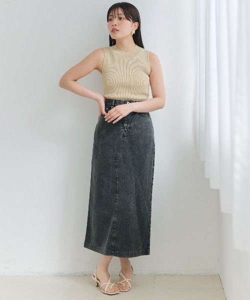 ニット セーター ラメノースリトップス レディース And Couture ニット セーター ラメノースリトップス レディース
