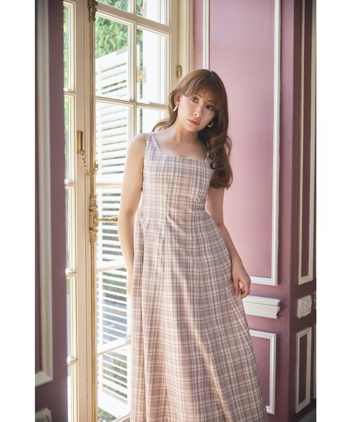 ワンピース PaddingtonMiniDressHerliptoハーリップトゥ Paddington Long Dress（ワンピース）｜Her lip to（ハーリップ