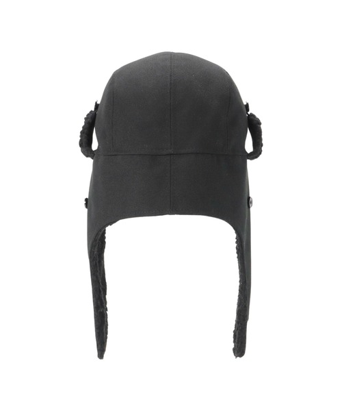 NEW ERA（ニューエラ） キャップ 帽子 トラッパー ブラックパッチ ボア