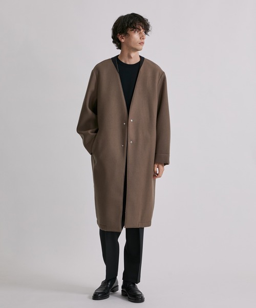 UNITED TOKYO（ユナイテッドトウキョウ） ノーカラーコート 1 ブラック