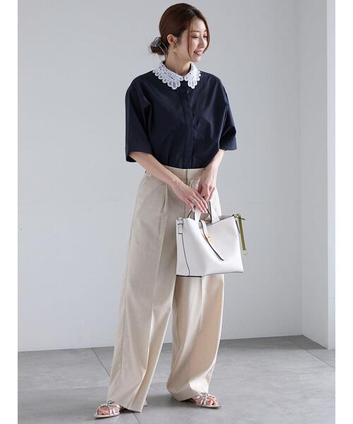 「Te chichi」 半袖ブラウス F ベージュ レディース Te chichi｜テチチのシャツ/ブラウス（半袖）通販 - ZOZOTOWN