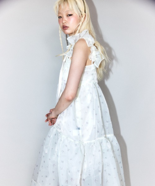 Candy Stripper ワンピース GARDEN BUSTIER ドレス : ZOZOTOWN