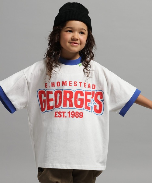 George's tシャツ 「KIDS」ロゴヴィンテージTシャツ キッズ 子供服