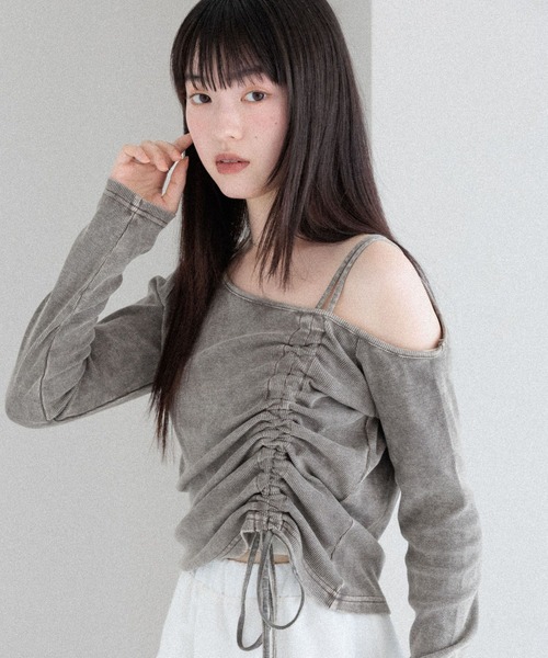 Heather（ヘザー） tシャツ ドロストカットソー 581494 レディース